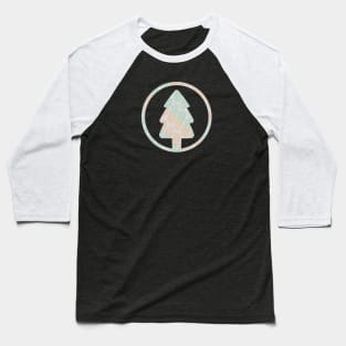 Pineapple Christmas Tree Logo Baseball T-Shirt